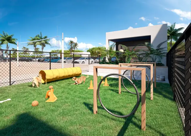 Gran Malltech – Quadra de areia e pet place