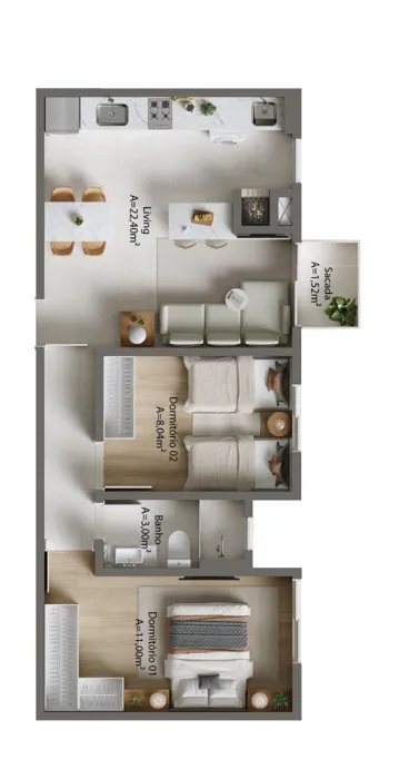 Visio Home – Tipologia 3