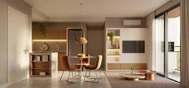 Viva Serenità – Apartamento – living