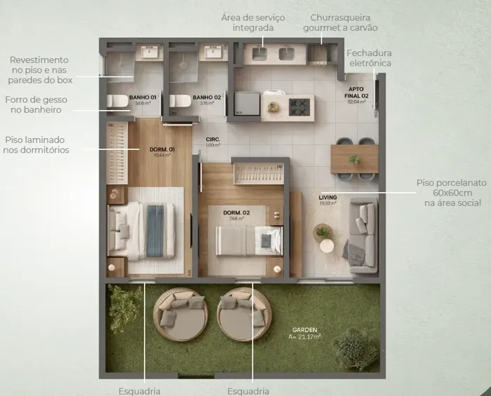 Viva Urban – Garden · finais 1 e 2